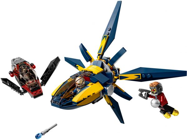 Lego 76019 Super Heroes Схватка с пришельцами Starblaster Showdown 