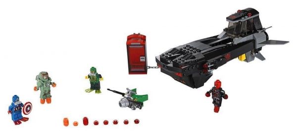 Lego 76048 Super Heroes Похищение Капитана Америка