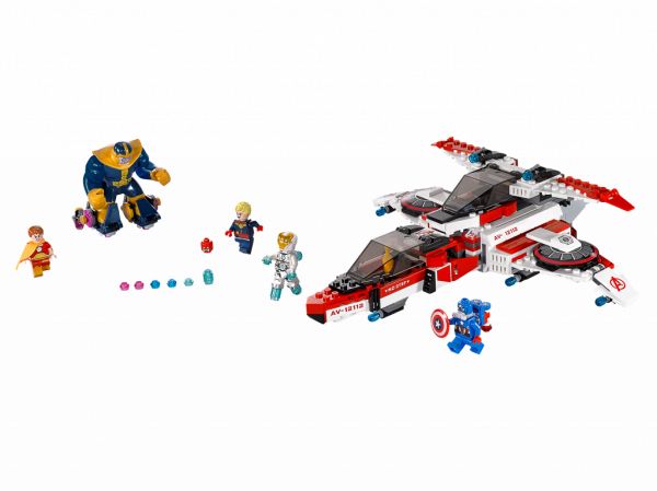 Lego 76049 Super Heroes Реактивный самолёт Мстителей: космическая миссия