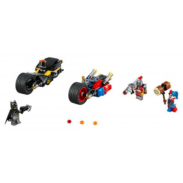 Lego 76053 Super Heroes Бэтман: Погоня на мотоциклах по Готэм-сити