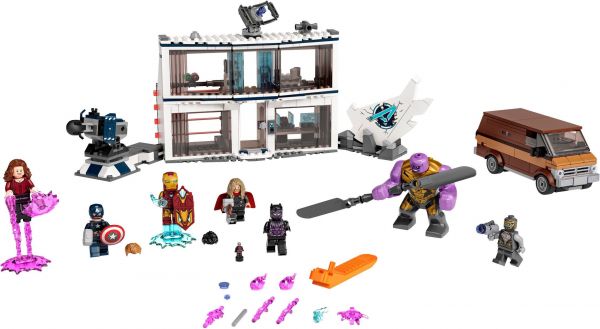 Lego 76192 Super Heroes "Мстители: Финал" - решающая битва