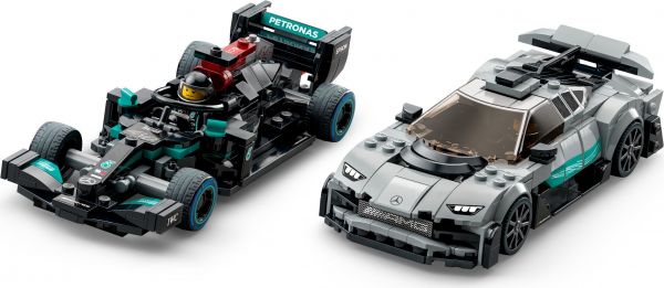 Lego 76909 Speed Champions Mercedes-AMG F1 W12 E Performance & Mercedes-AMG Project One