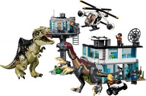 Lego 76949 Jurassic World Атака Гиганотозавра и Теризинозавра