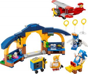 Lego 76991 Sonic the Hedgehog Мастерская Тейлза и Самолет "Торнадо"