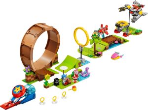 Lego 76994 Sonic the Hedgehog Испытание Соника в зоне Зеленого Холма