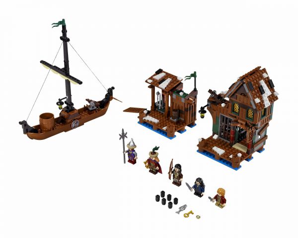 Lego 79013 Hobbit  Побег из Лейктаун Lake-town Chase