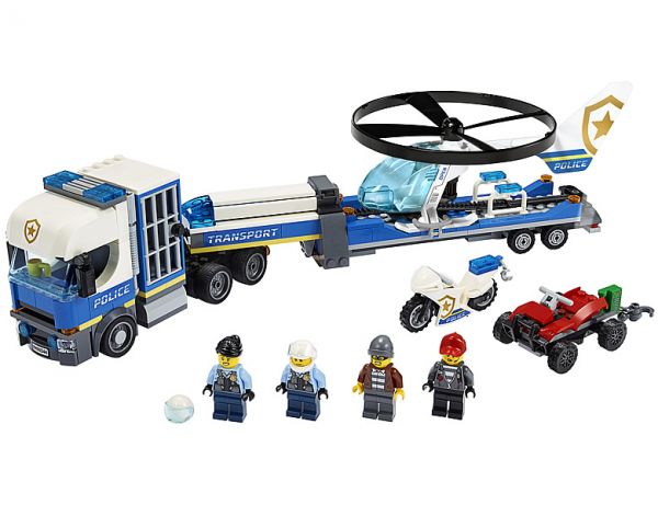 Lego 60244 City Полицейский вертолётный транспорт