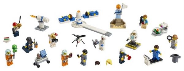 Lego 60230 City Комплект минифигурок «Исследования космоса»