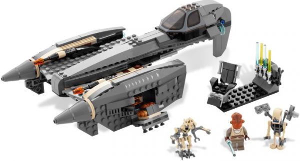 Lego 8095 Star Wars Звездный истребитель Генерала Гривуса