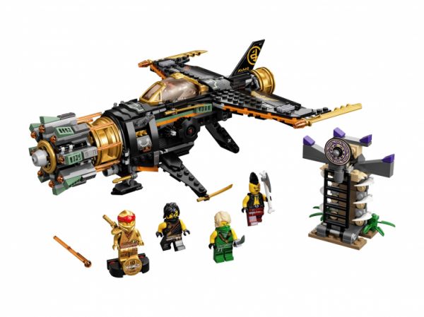 Lego 71736 NinjaGo Скорострельный истребитель Коула