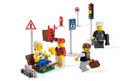 Lego 8401 City Городские жители