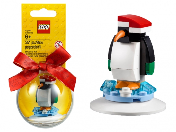Lego 853796 Рождественское украшение Пингвин
