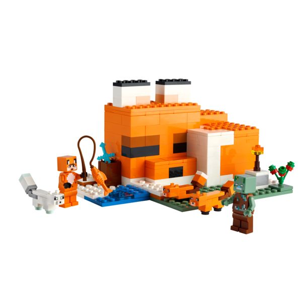 Lego 21178 Minecraft Лисья хижина
