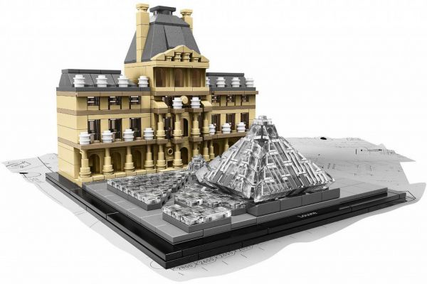 Lego 21024 Architecture Лувр