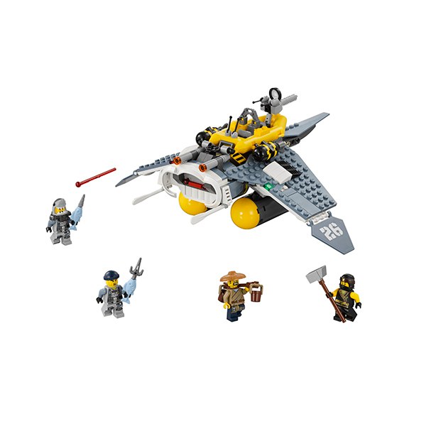Lego 70609 Ninjago Movie Бомбардировщик Морской дьявол