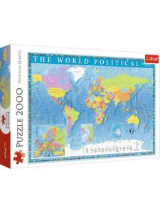 Пазл Trefl Политическая карта мира