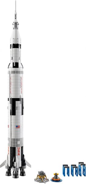 Lego 92176 Ideas Ракетно-космическая система НАСА «Сатурн-5-Аполлон»