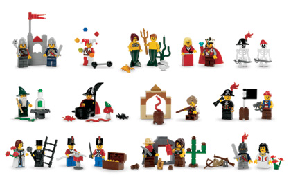 Lego 9349 Набор сказочных и исторических персонажей