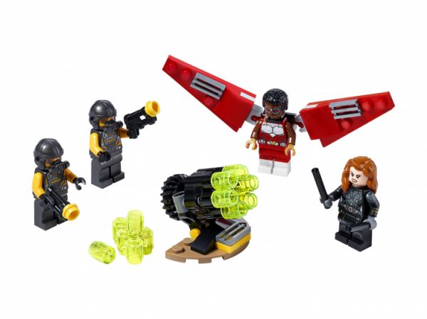 Lego 40418 Super Heroes Сокол и Чёрная вдова