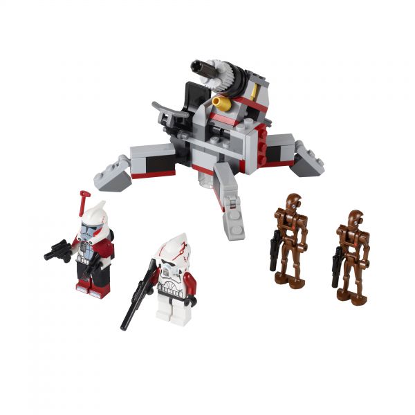 Lego 9488 Star Wars Боевой комплект ARC клоны и дроиды-диверсанты