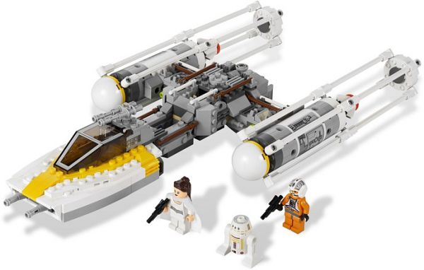 Lego 9495 Star Wars Истребитель командира Золотой Эскадрильи Y-крыльями