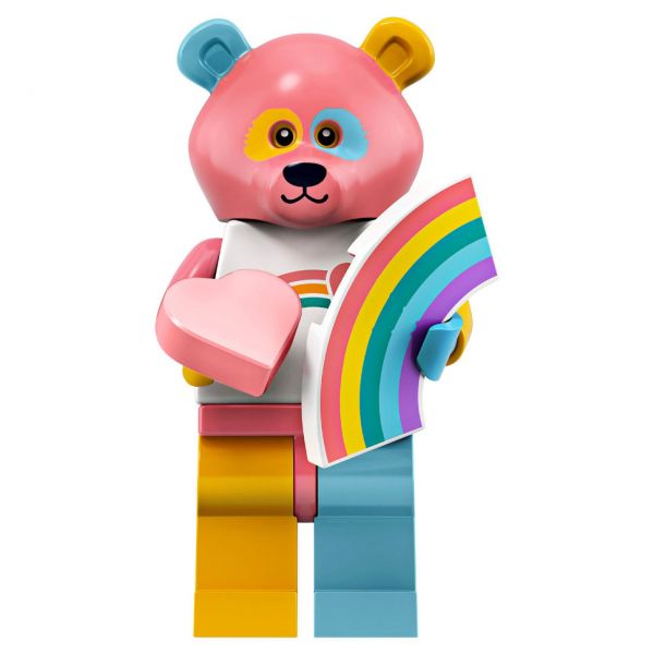 Lego 71025-15 Минифигурки, 19 серия Радужный медведь