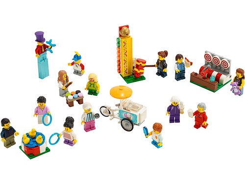 Lego 60234 City Комплект минифигурок Весёлая ярмарка