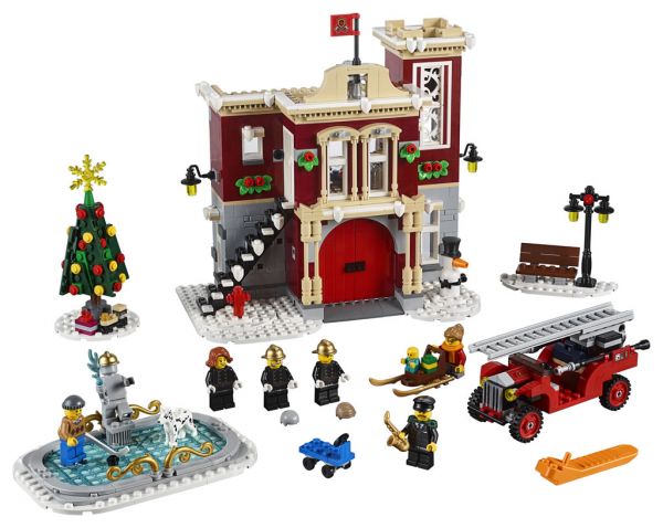 Lego 10263 Creator Пожарная часть в зимней деревне