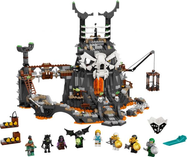 Lego 71722 NinjaGo Подземелье колдуна-скелета