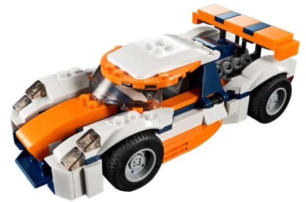 Lego 31089 Creator Оранжевый гоночный автомобиль