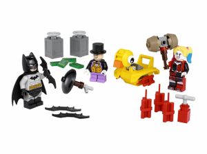 Lego 40453 Super Heroes Бэтмен против Пингвина и Харли Квин