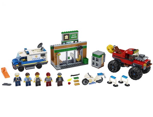 Lego 60245 City Ограбление полицейского монстр-трака