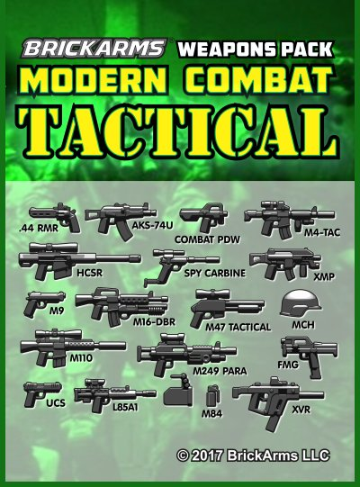 BrickArms bawk06-1 Modern Combat Tactical Pack