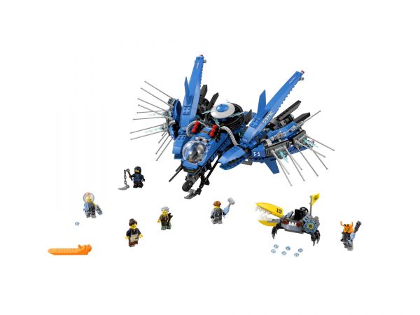 Lego 70614 Ninjago Movie Самолёт-молния Джея