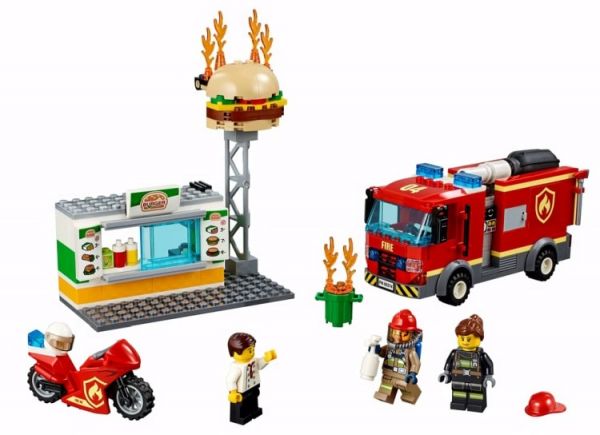 Lego 60214 City Пожар в бургер-кафе