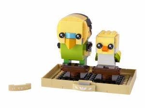 Lego 40443 BrickHeadz Сувенирный набор Волнистый попугайчик