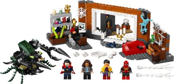Lego 76185 Super Heroes Человек-Паук в мастерской Санктума