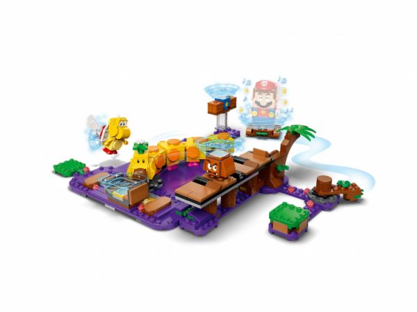 Lego 71383 Super Mario Ядовитое болото егозы. Дополнительный набор