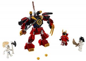Lego 70665 NinjaGo Робот-самурай поврежденная коробка