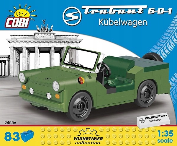 Конструктор Cobi 24556 Trabant 601 Kübelwagen