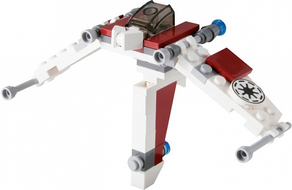 Lego 8031 Star Wars Мини Звездолет B-19