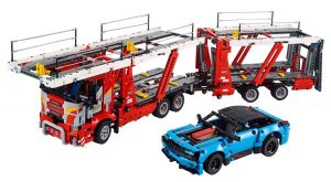 Lego 42098 Technic Автовоз поврежденная коробка