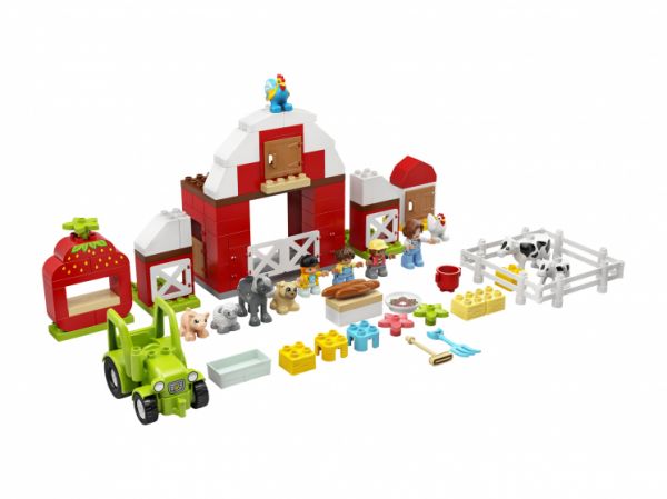 Lego 10952 Duplo Фермерский трактор, домик и животные