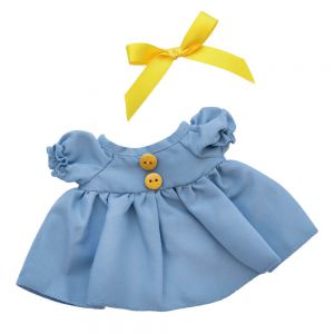 Комплект одежды для Зайки Ми 15 см OSidX-509 Голубое платье
