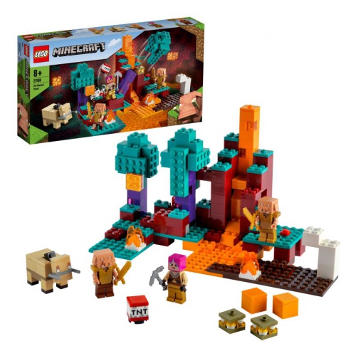 Lego 21168 Minecraft Искажённый лес