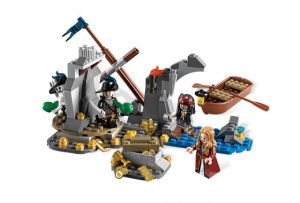 Lego 4181 Pirates of the Caribbean Логово пиратов
