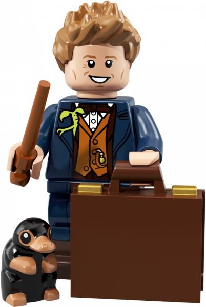 Lego 71022-17 Минифигурки, Harry Potter Ньют Саламандер