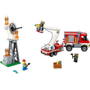 Lego 60111 City Автомобиль пожарных поврежденная коробка
