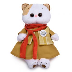 Мягкая игрушка Буди Баса Budi Basa Кошечка Ли-Ли в платье с шарфом, 24 см, LK24-104