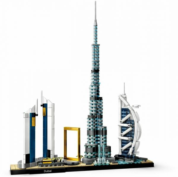 Lego 21052 Architecture Дубай поврежденная коробка